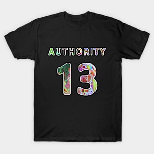 Authority 13, Large Abstract Cosmo T-Shirt